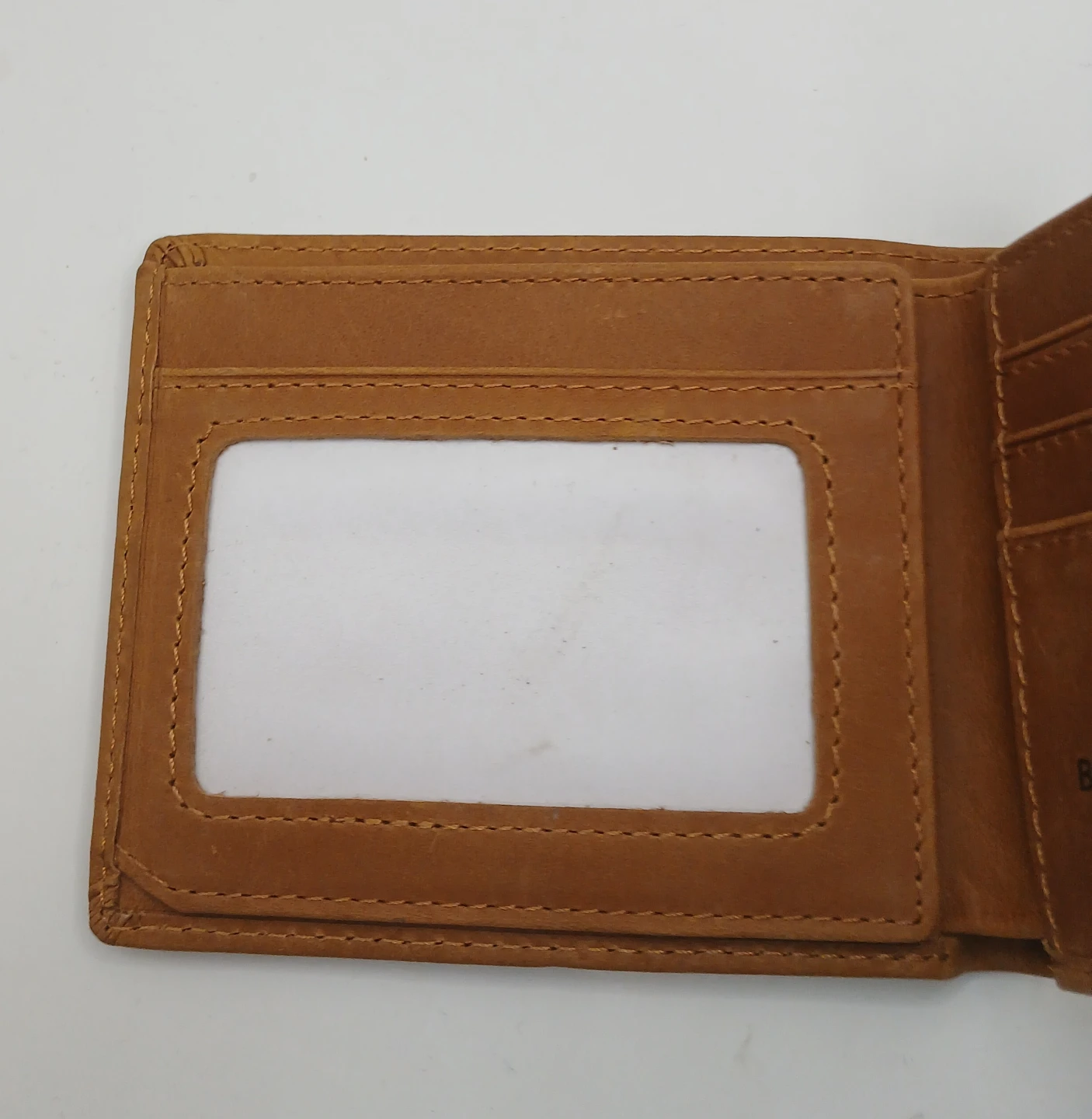 To My Boyfriend engraved Brown Leather Wallet - photo 5