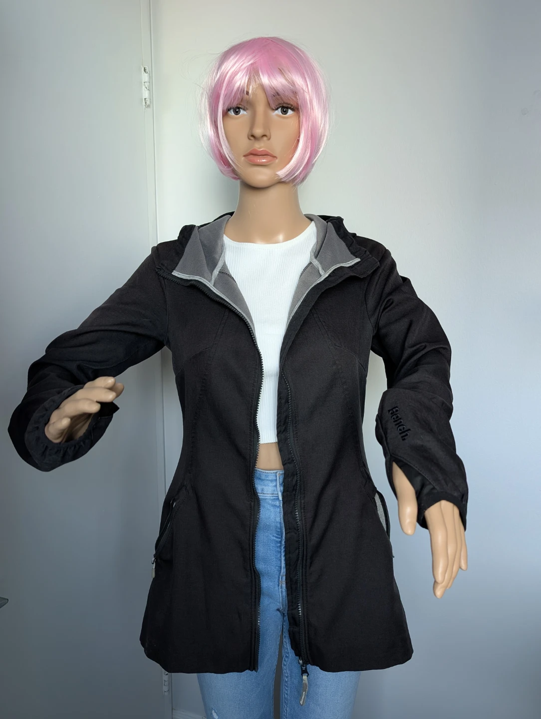 Bench Women's Black Hooded Jacket - photo 3