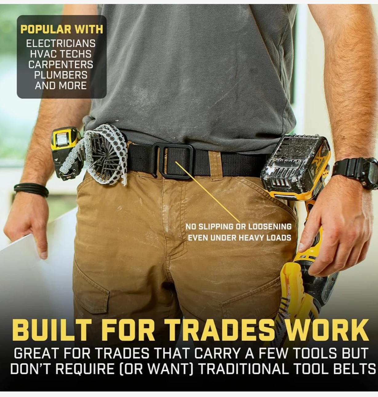 HOLSTERY EDC Tool Belt - "Built for Trades Work" - photo 4