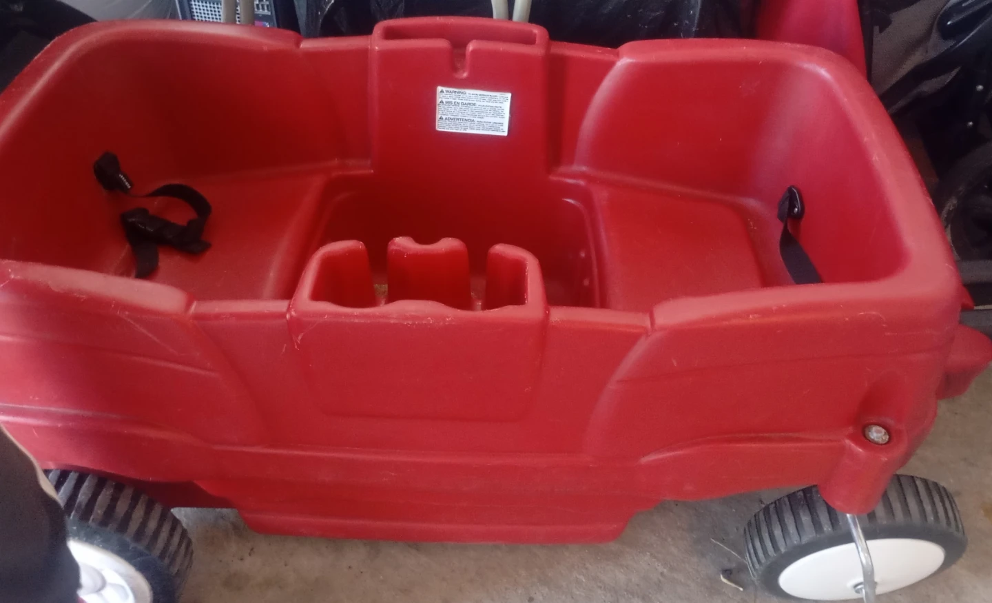 Red Plastic Wagon