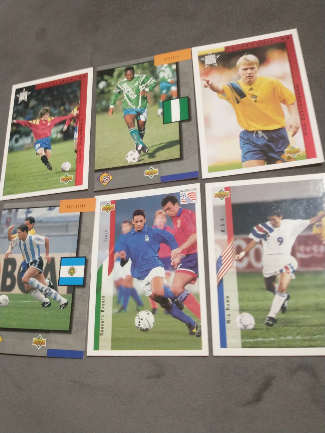 85 Upper Deck 1994 World Cup Soccer Trading Cards - photo 2