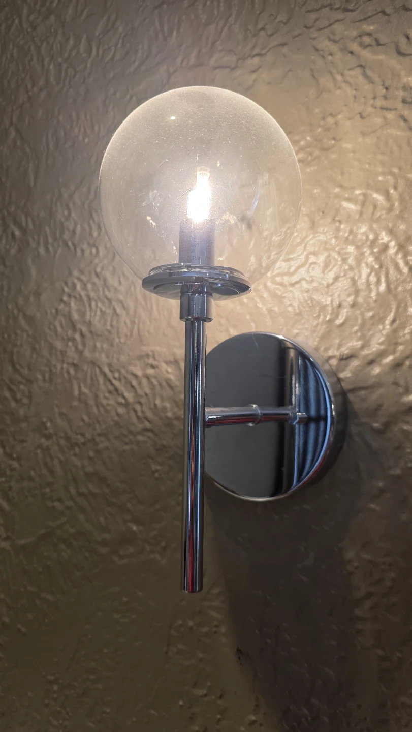 2 Modern wall lamps from Home Depot
