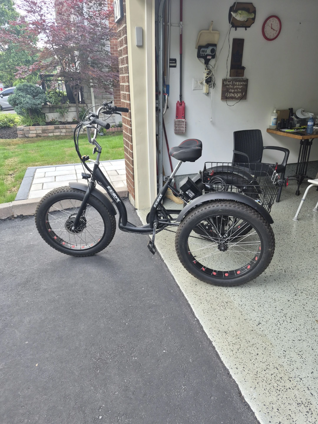 SOLOROCK Fat Tire Electric Tricycle