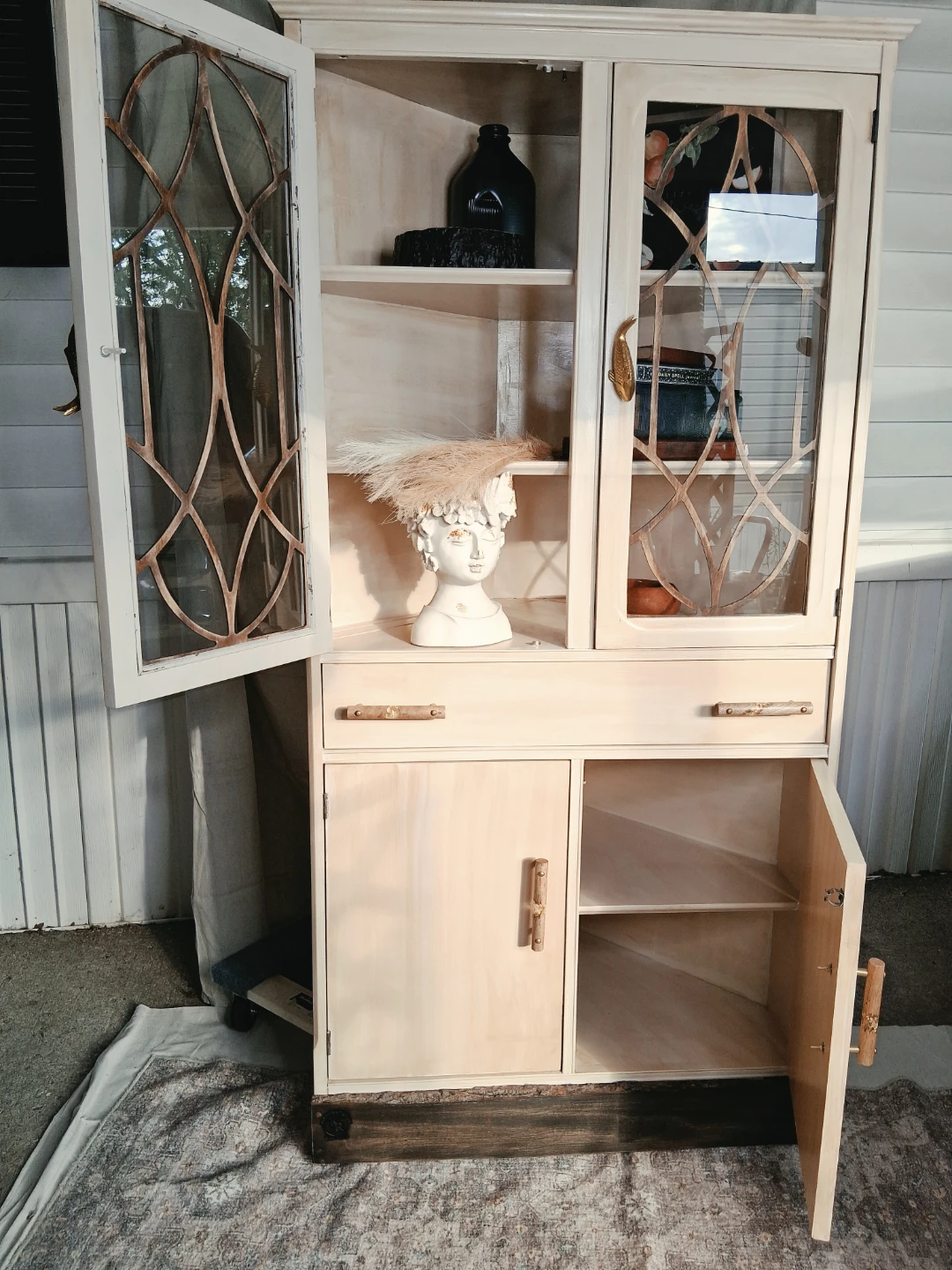 Redesigned Nature Inspired Corner Cabinet - photo 2