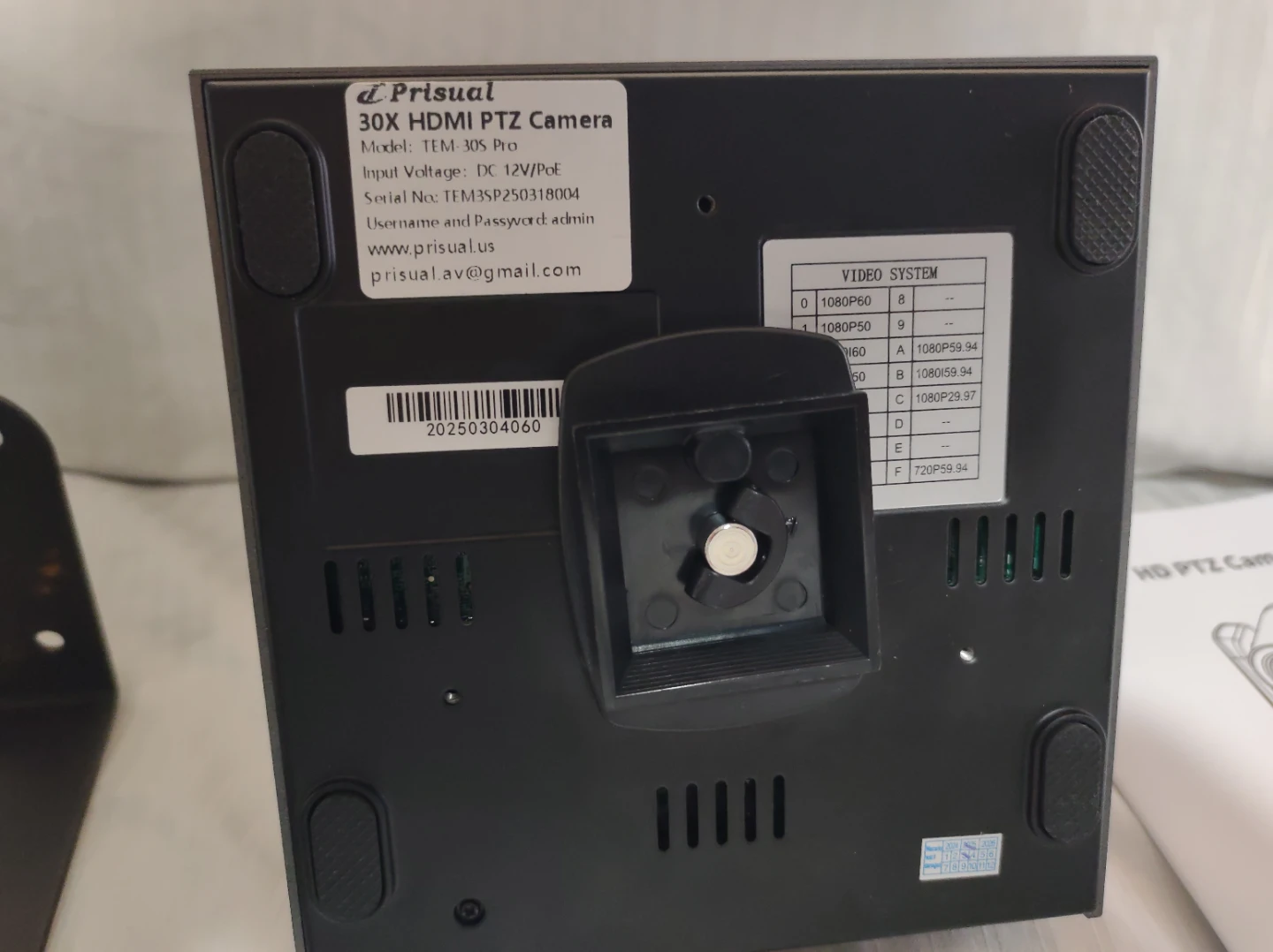 Prisual 30X HDMI PTZ Camera - photo 5