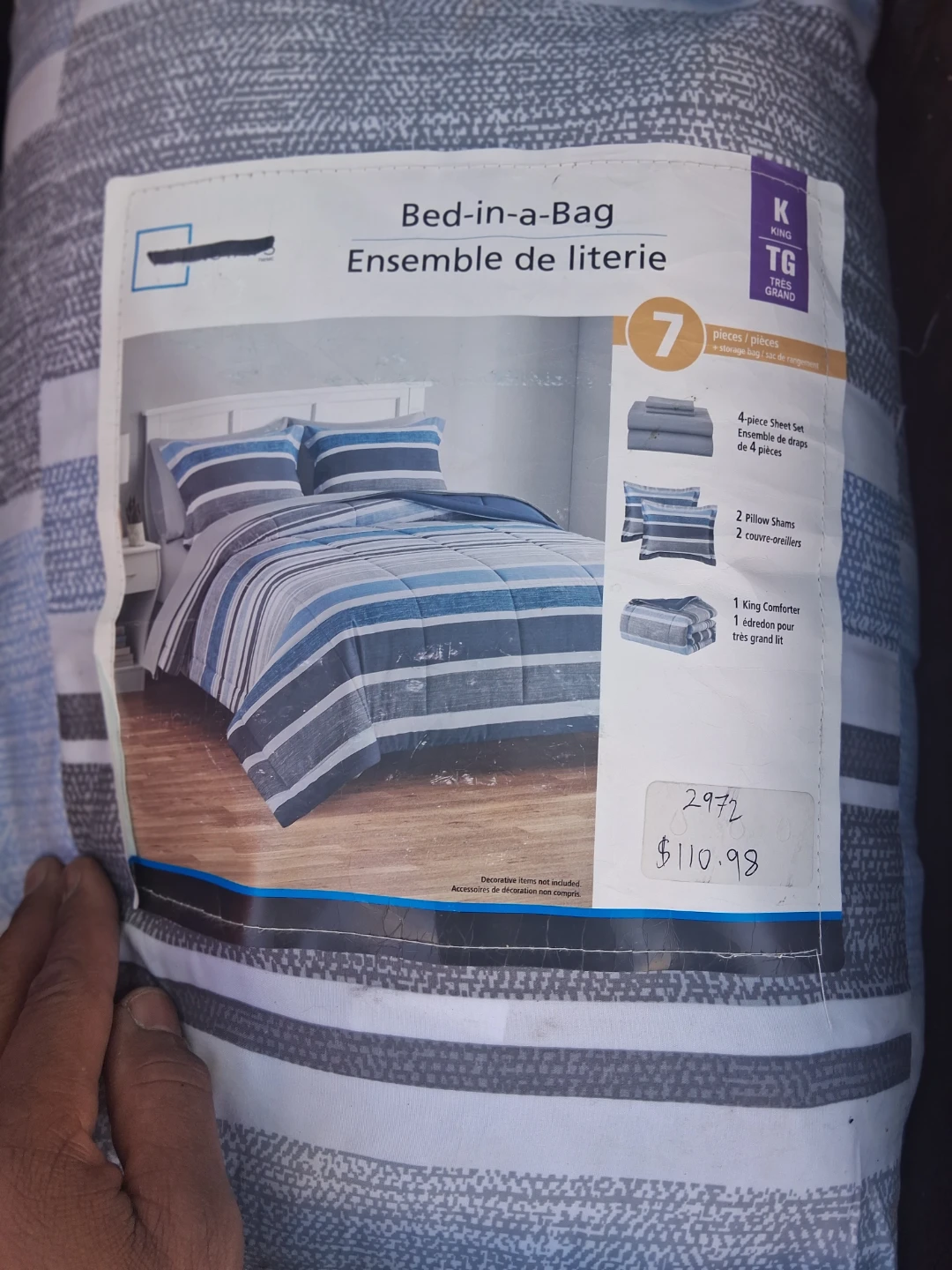 King Bed-in-a-Bag Bedding Set - photo 2