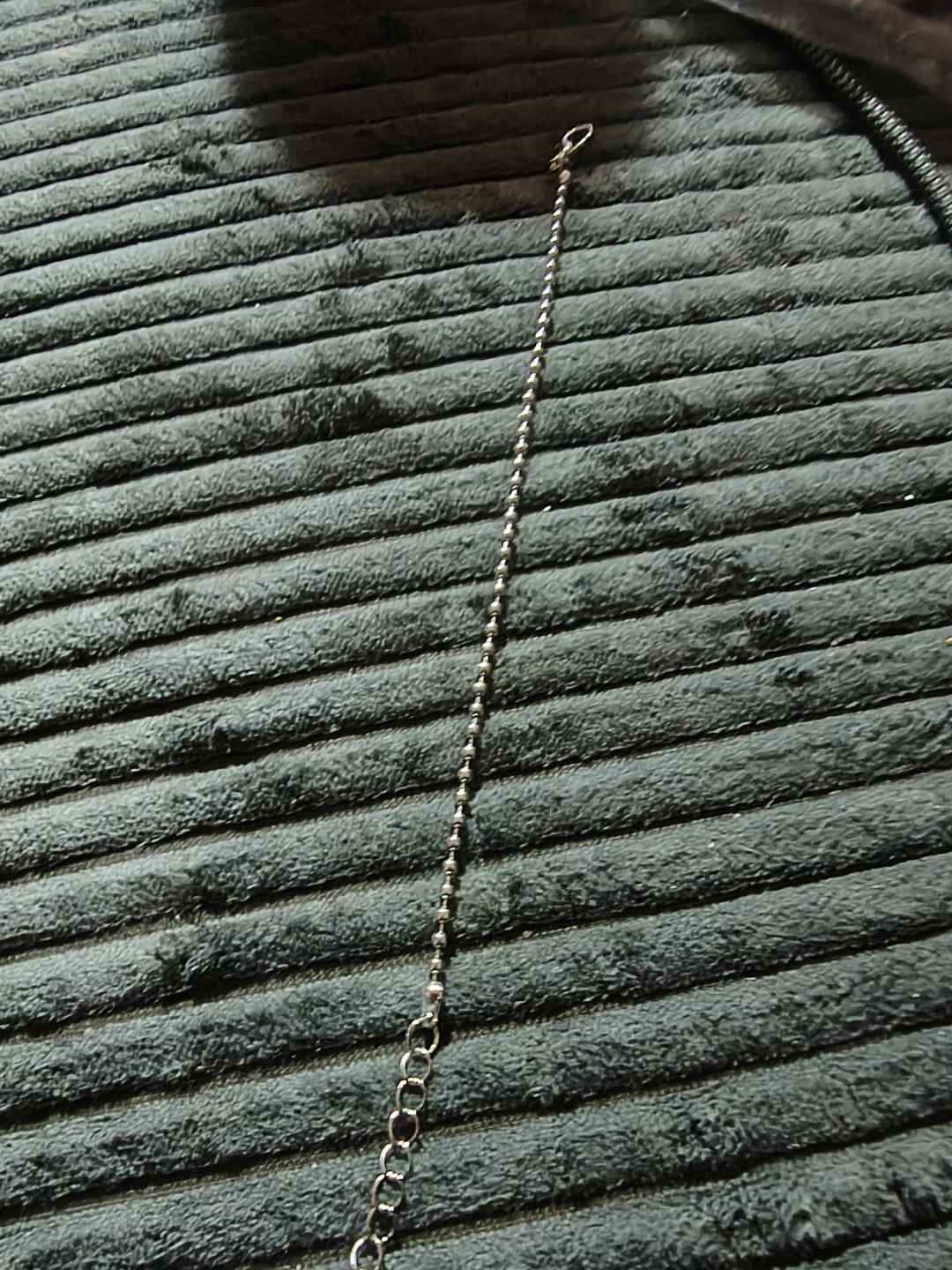 Silver Tone Ball Chain bracelet
