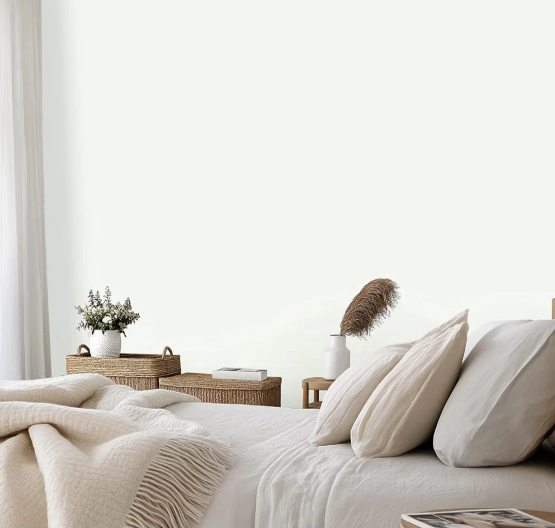 Modern Cream Solid Beige Colour Peel&Stick Wallpaper 15.7"x472" - photo 3