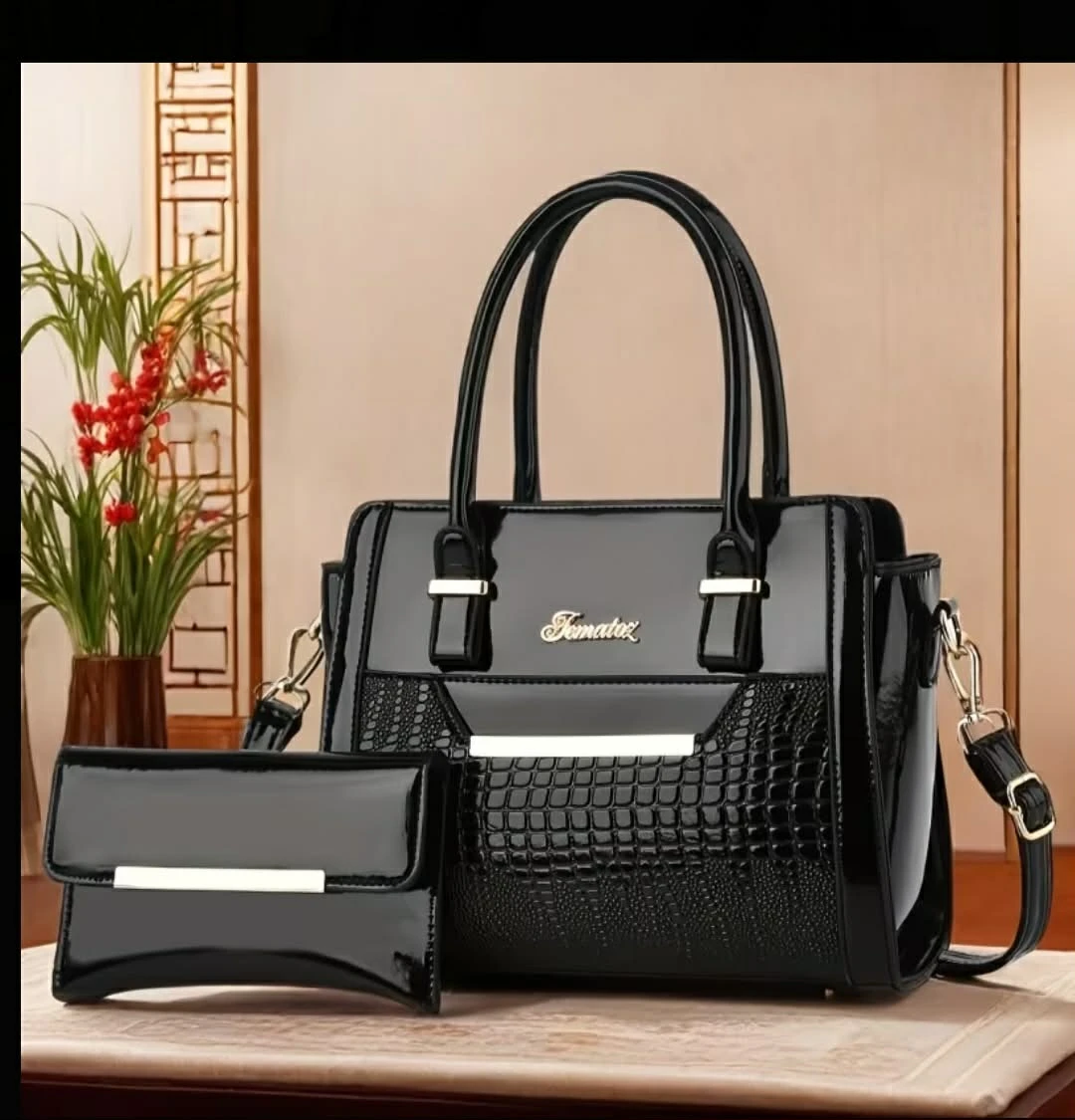 Fashion Handbag Set with Matching Wallet - photo 2