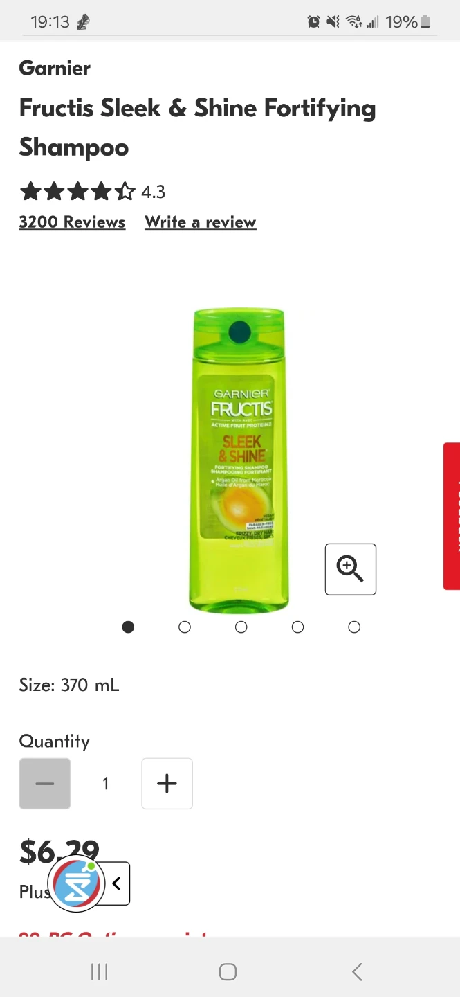 Garnier Fructis Sleek&Shine Shampoo, Conditioner/ Samples - photo 2