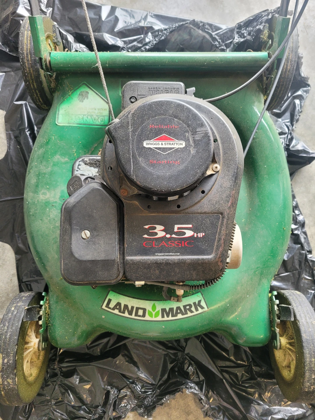 Landmark 3.5 HP Classic Push Mower - photo 3