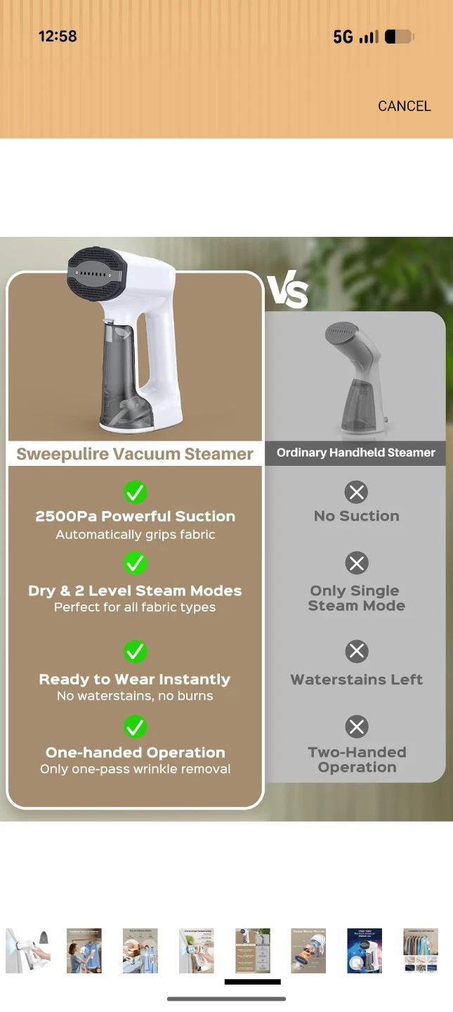 Sweepulire Vacuum Steamer - photo 4