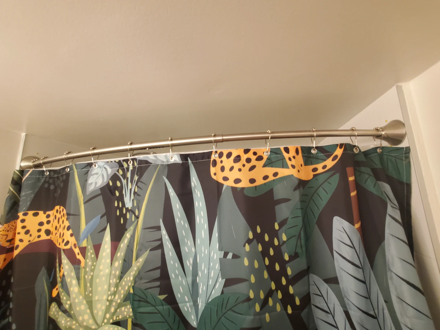 Moen CSR2172BN 5-Foot Adjustable Tension Curved Shower Rod