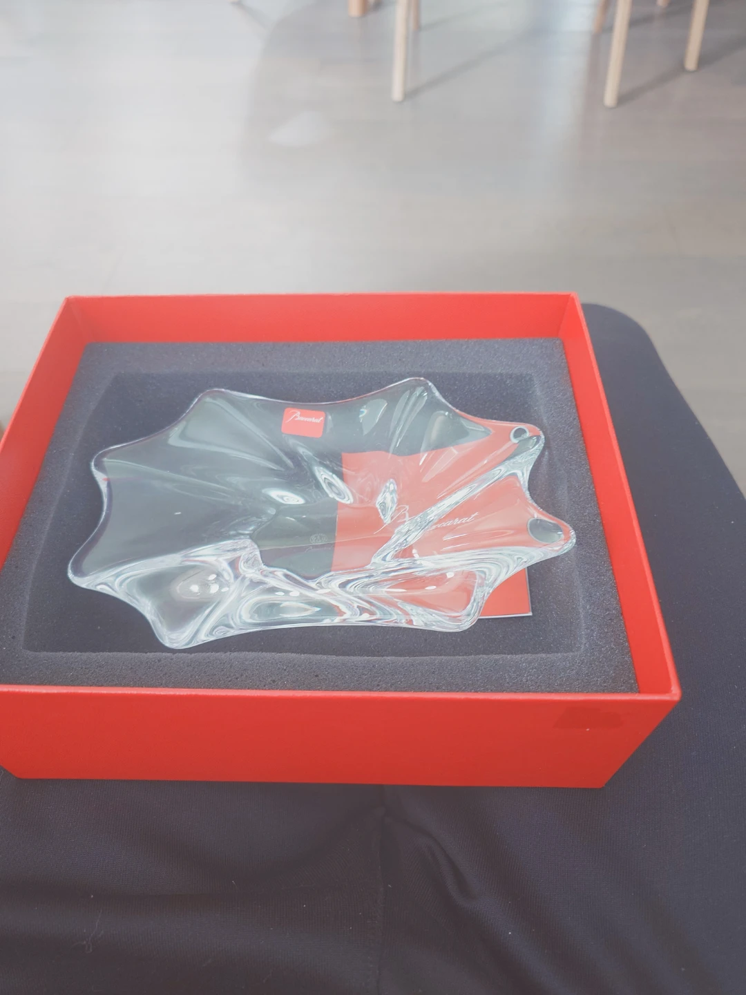 Baccarat Cadix 7" Ashtray - brand new in box - photo 2