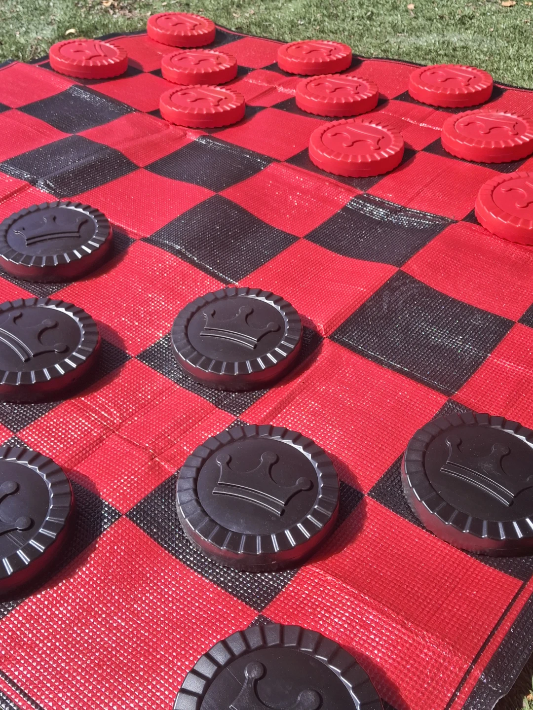Giant Checkers Board Game - photo 2