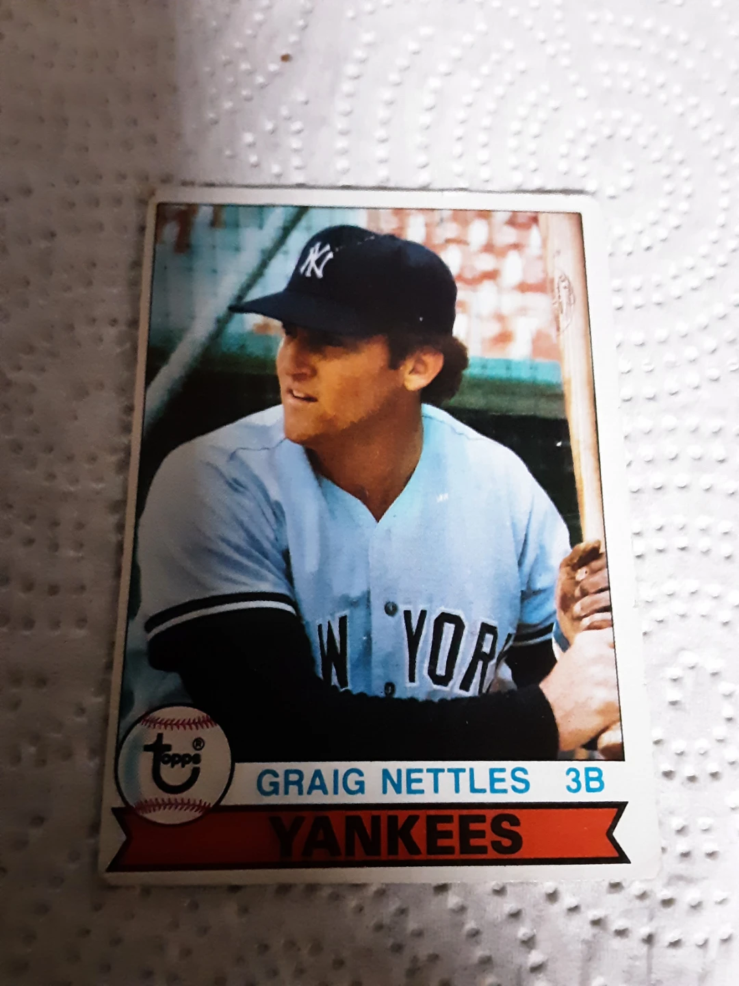 1978 Topps Craig Nettles New York Yankees Baseball Card
