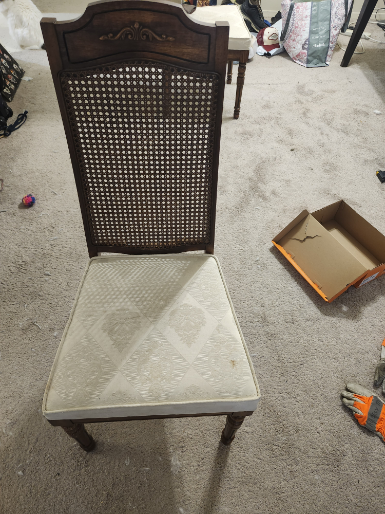 Cane Back Dining Chair