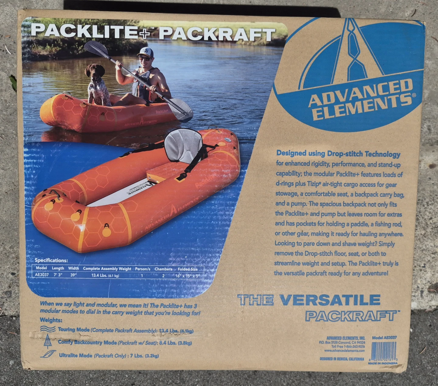 NEW Advanced Elements Packraft 1-person - photo 5