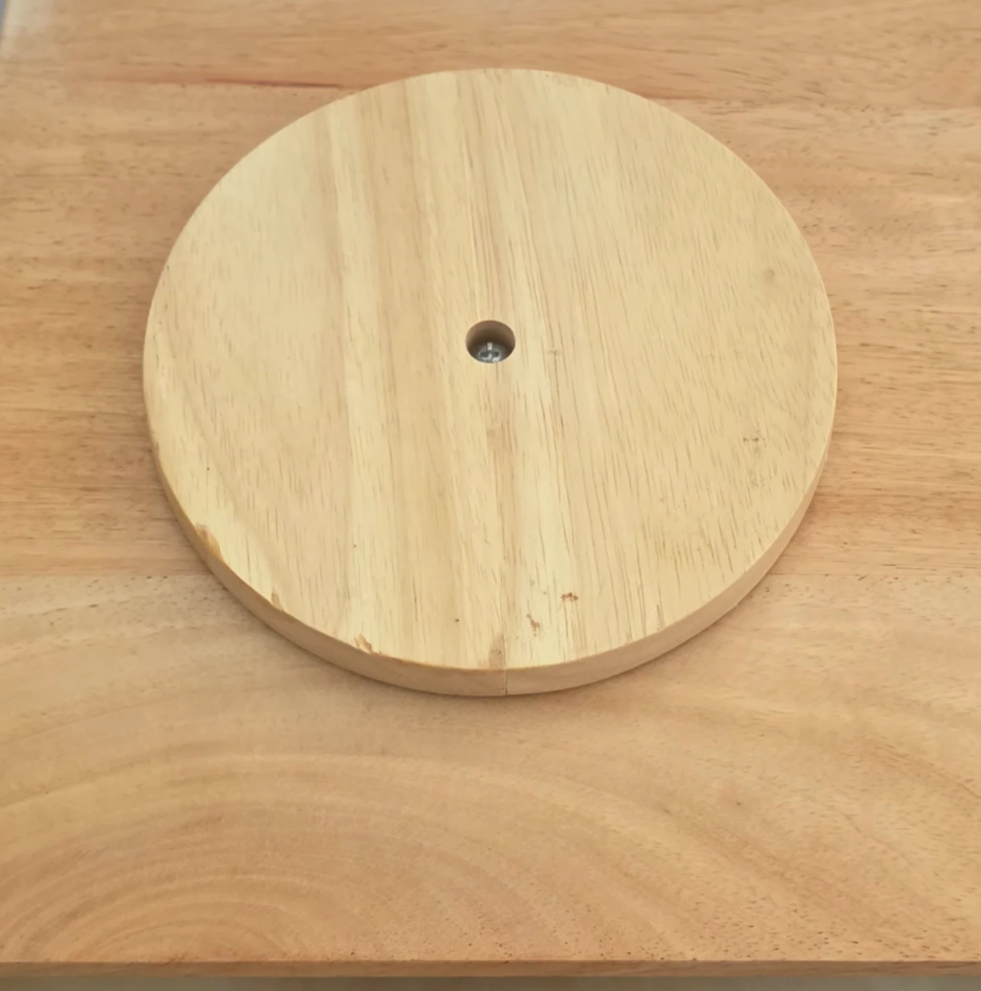 Wooden Round Turntable Base