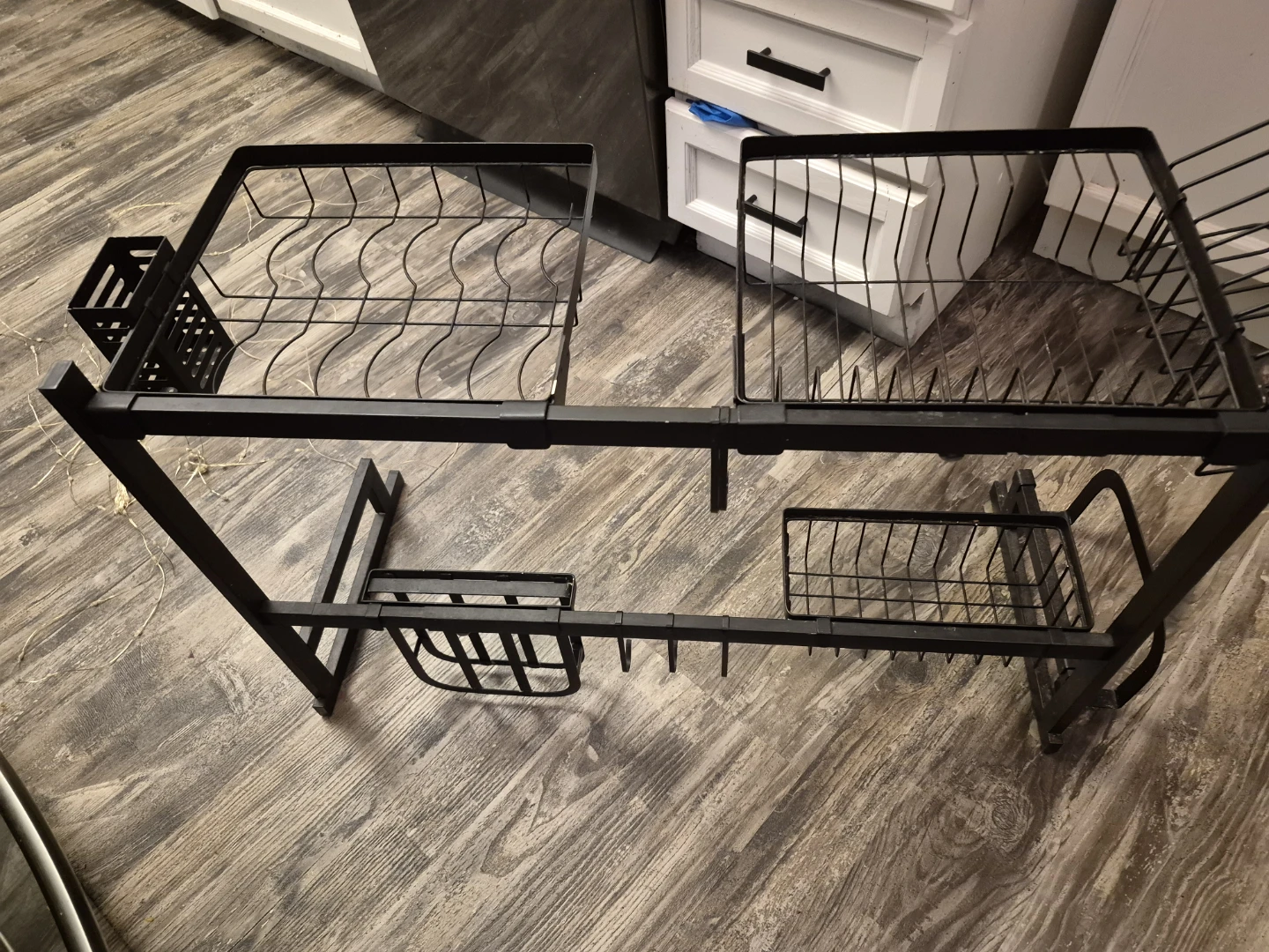 Black Metal Over-the-Sink Dish Rack - photo 4