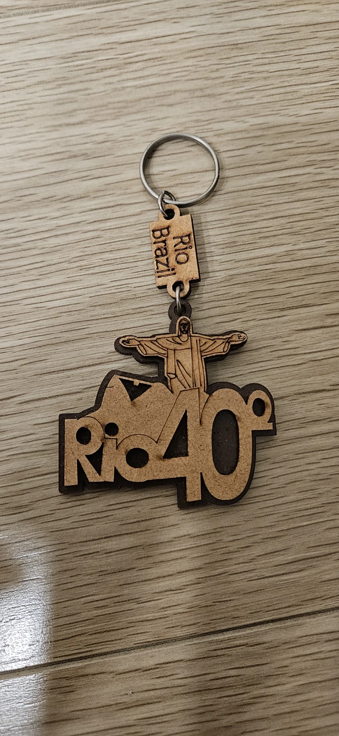 Rio de Janeiro 40th Anniversary Keychain