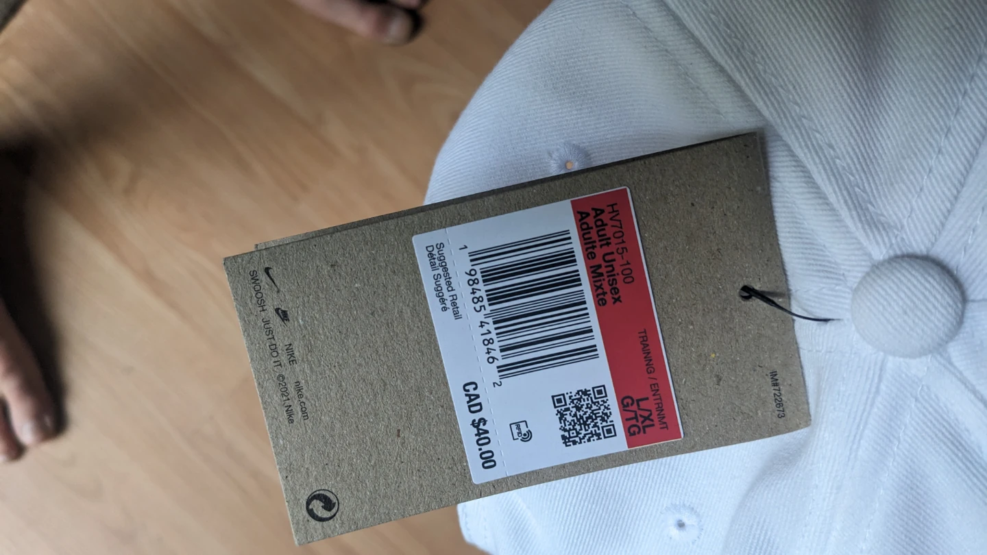 Nike Pro Cap White L/XL - photo 3