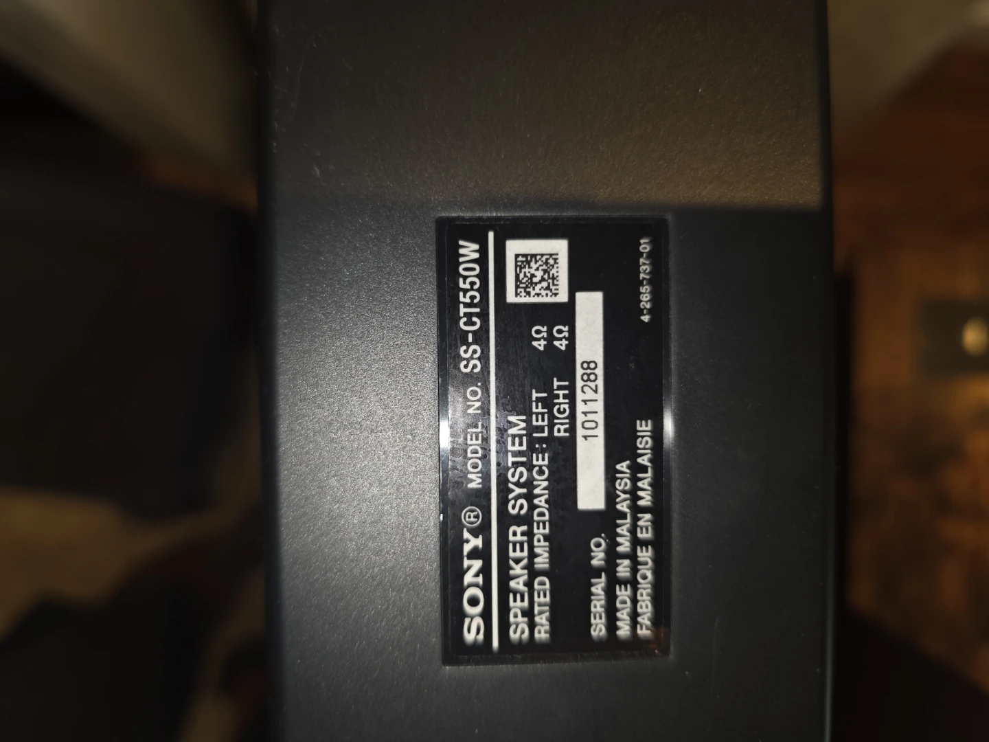 Sony HT-CT550W Soundbar with Wireless Active Subwoofer - photo 3