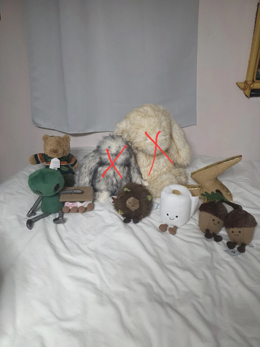 Brandnew jellycats with tags( please read ad for prices)