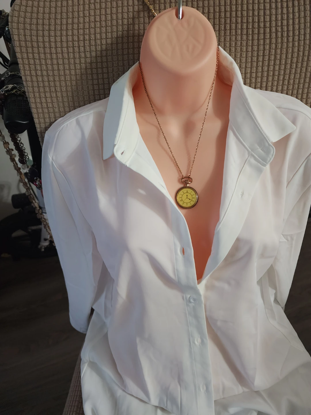 Pocket Watch Pendant Necklace - photo 2