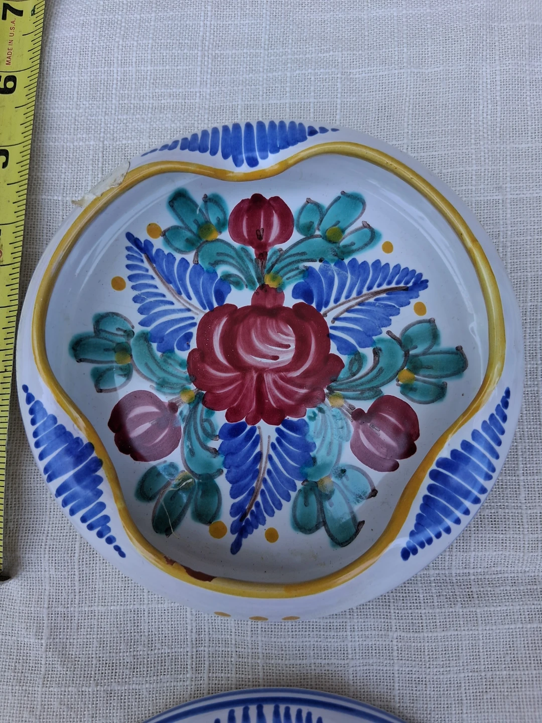 Set of 6 Slovak Ceramic Ashtrays - photo 3