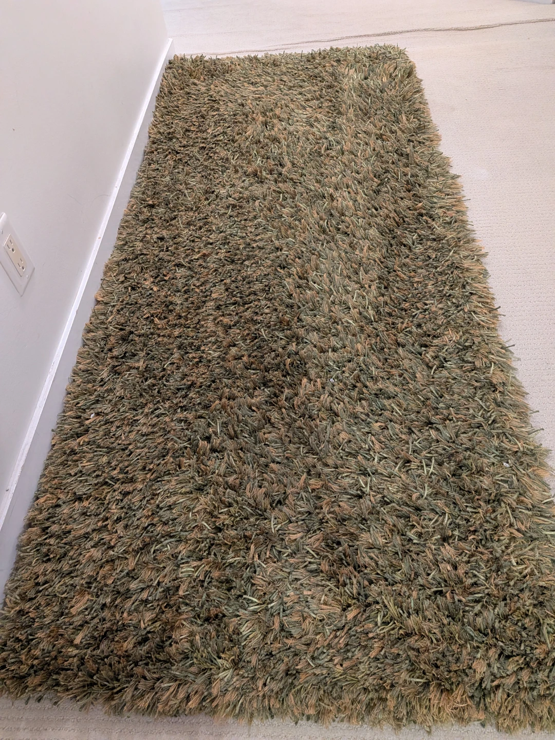 Shag Area Rug, Mat , Carpet ( 2.9×6.8)