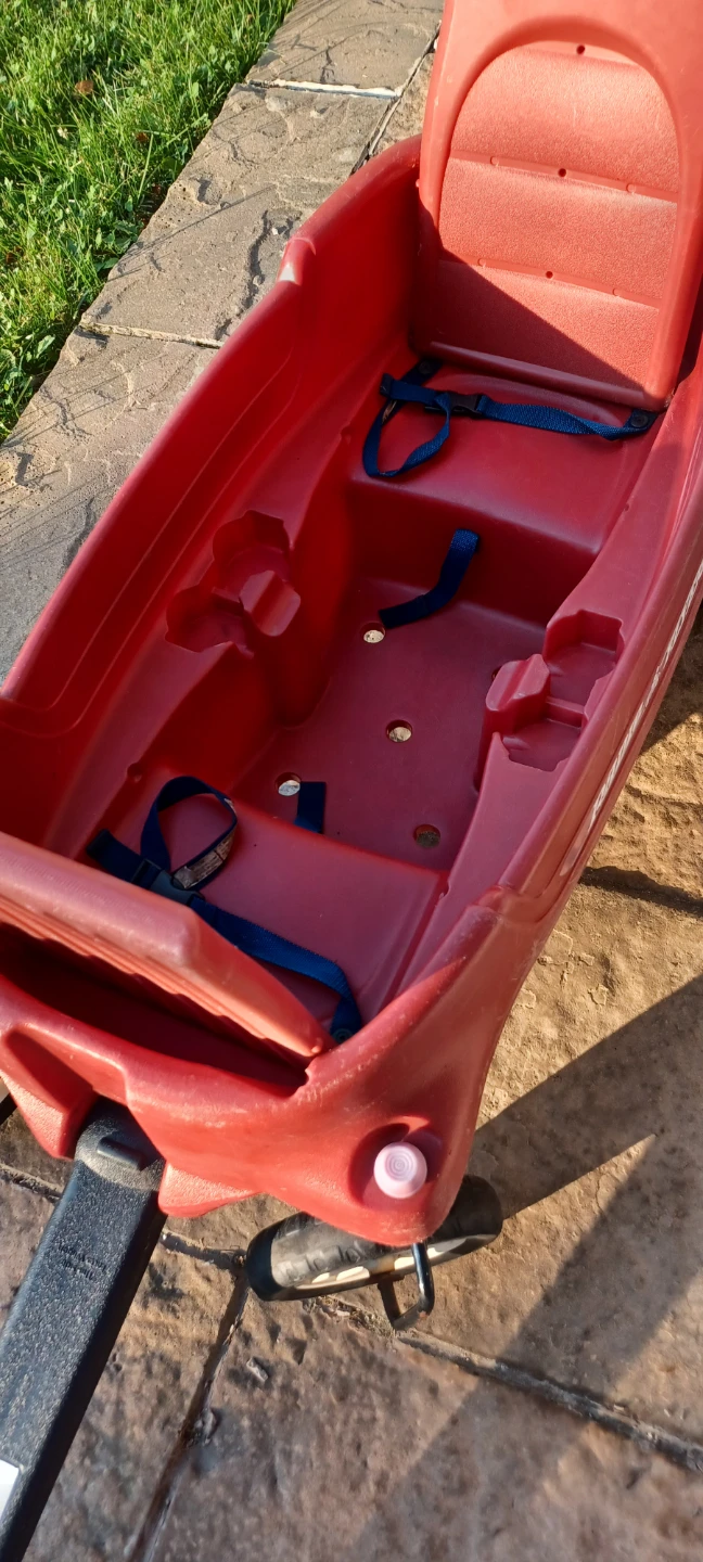 Red Radio Flyer Wagon