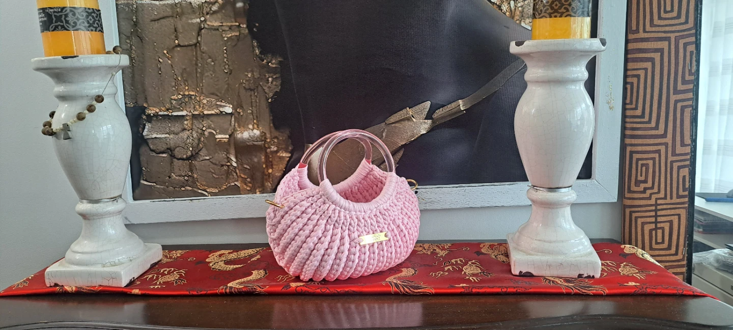 Handmade Crocheted Bag - photo 5