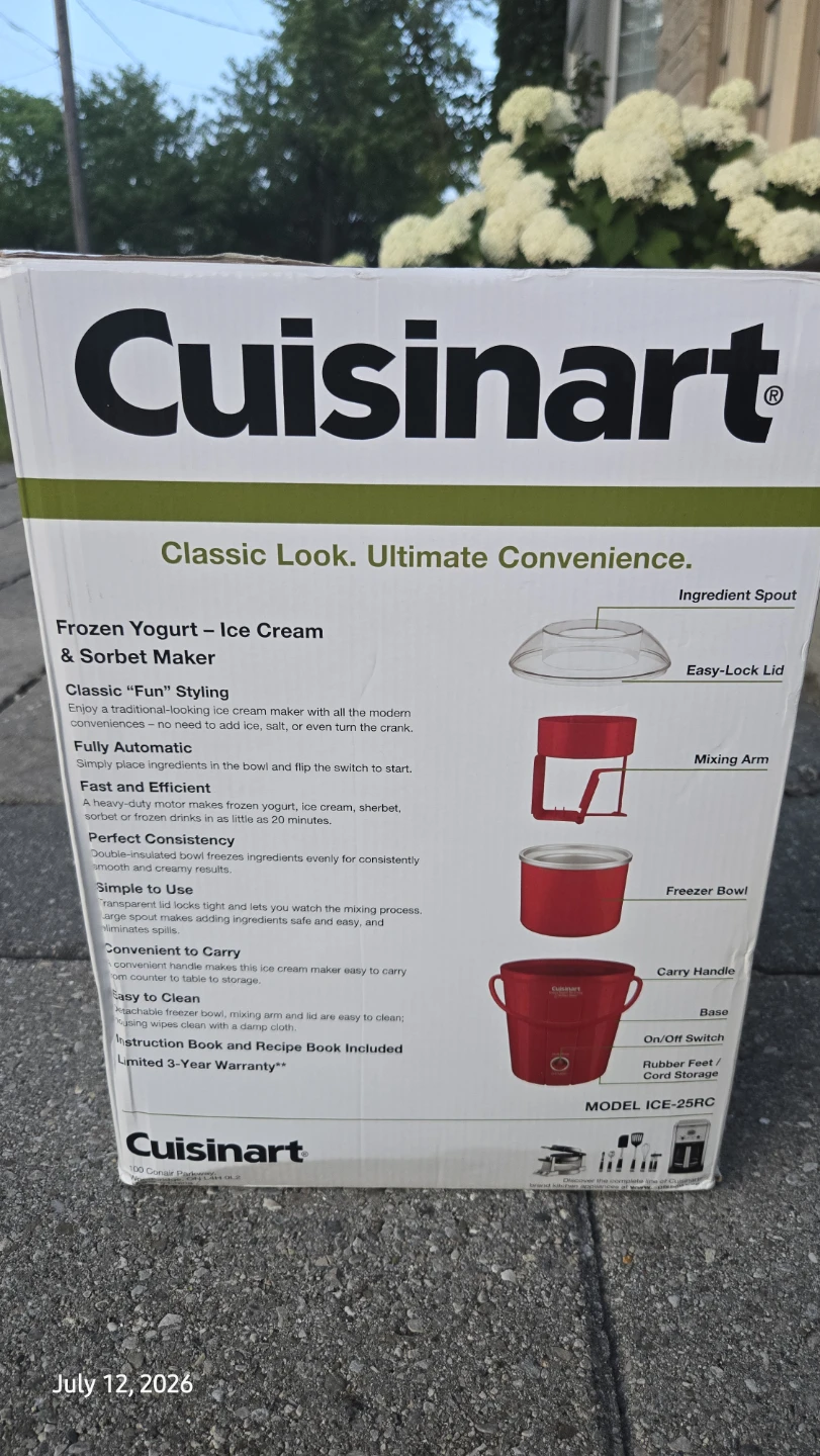 Cuisinart Frozen Yogurt - Ice Cream & Sorbet Maker - photo 2