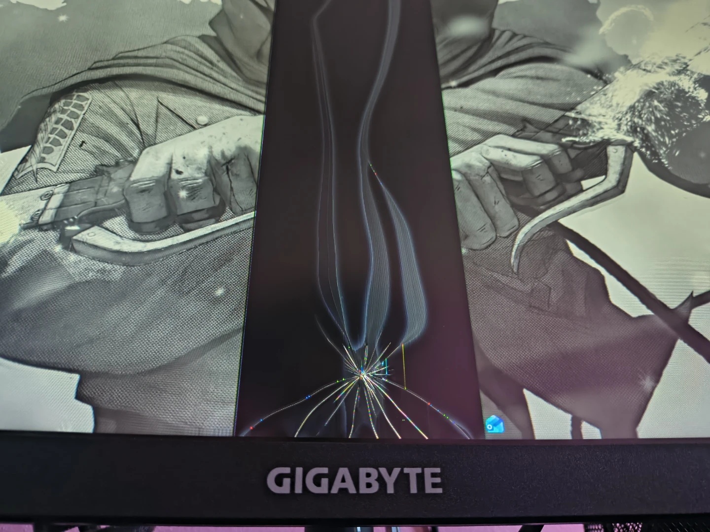 Broken Curved Gaming Monitor - photo 2