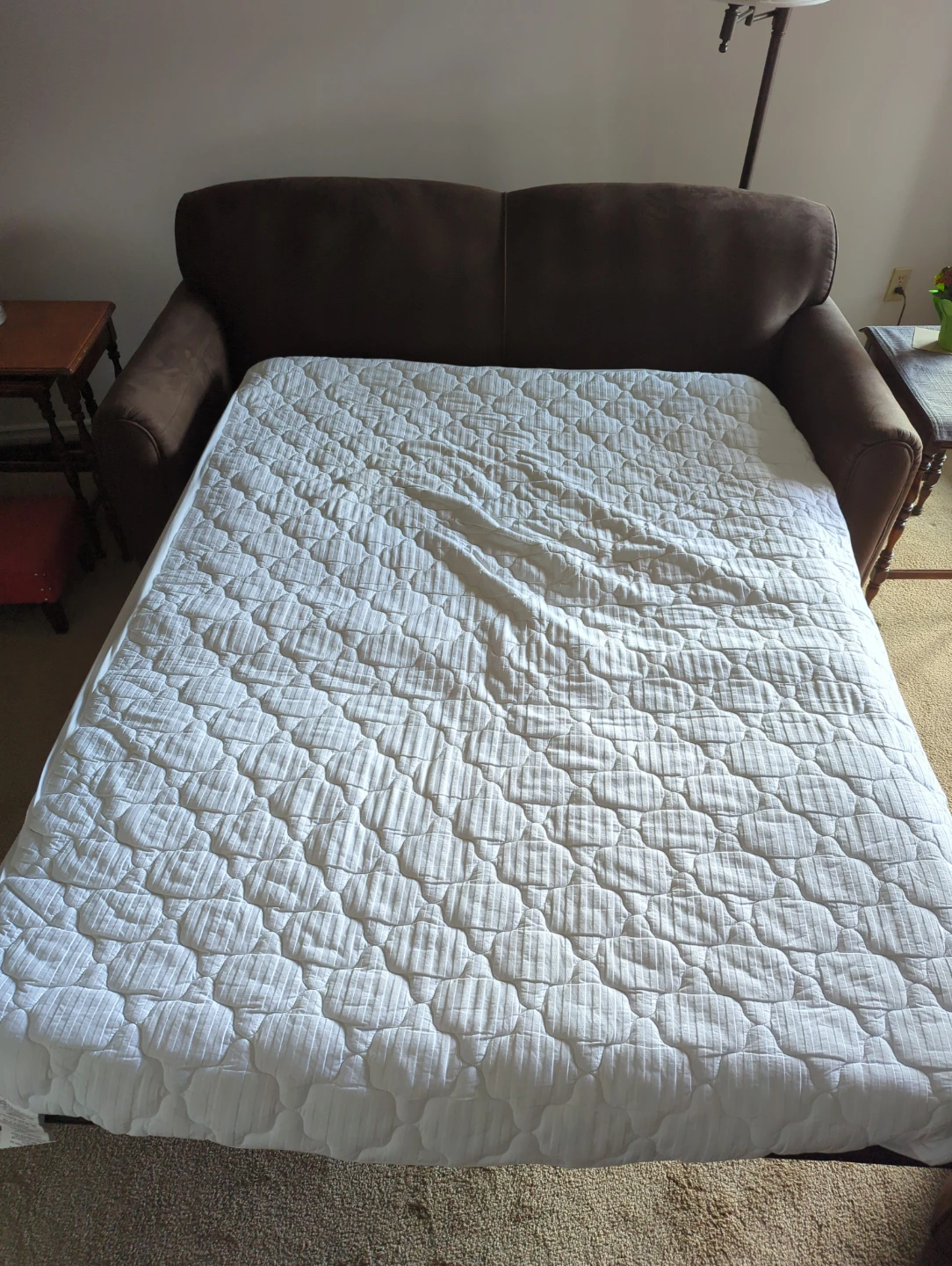 Brown Sofa Bed - photo 2