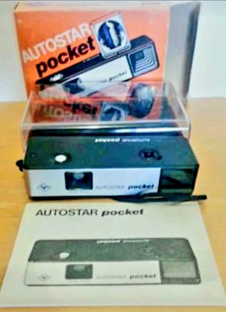 Vtg 1970 W.German Rare Agfa Pocket Camera