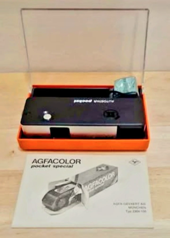 Vtg 1970 W.German Rare Agfa Pocket Camera - photo 2