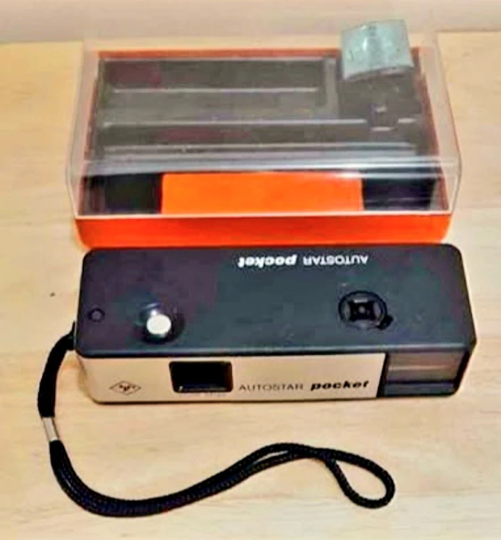 Vtg 1970 W.German Rare Agfa Pocket Camera - photo 3
