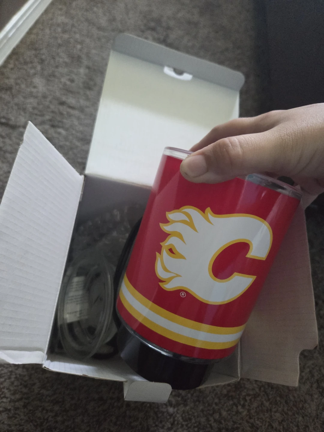 Calgary Flames NHL Scentsy Full Size Warmer - photo 2