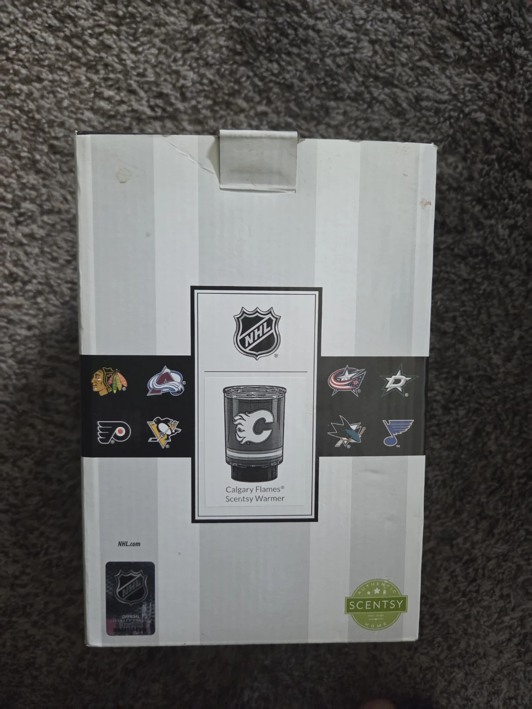 Calgary Flames NHL Scentsy Full Size Warmer - photo 3