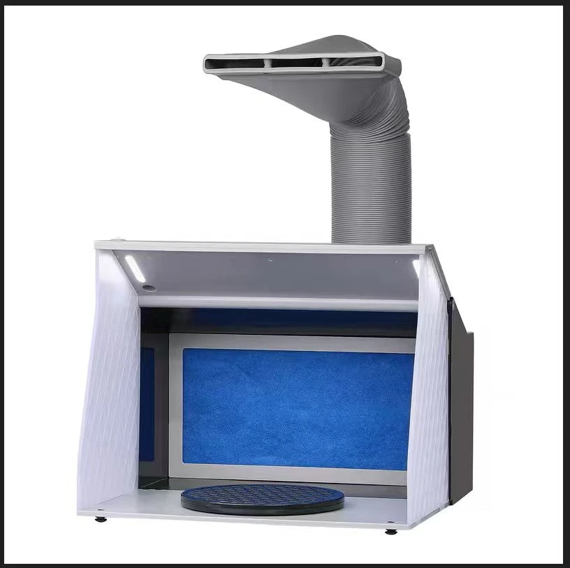 Upgraded Dual Fans Spray Booth with 0.79" Replaceable Filters - photo 2