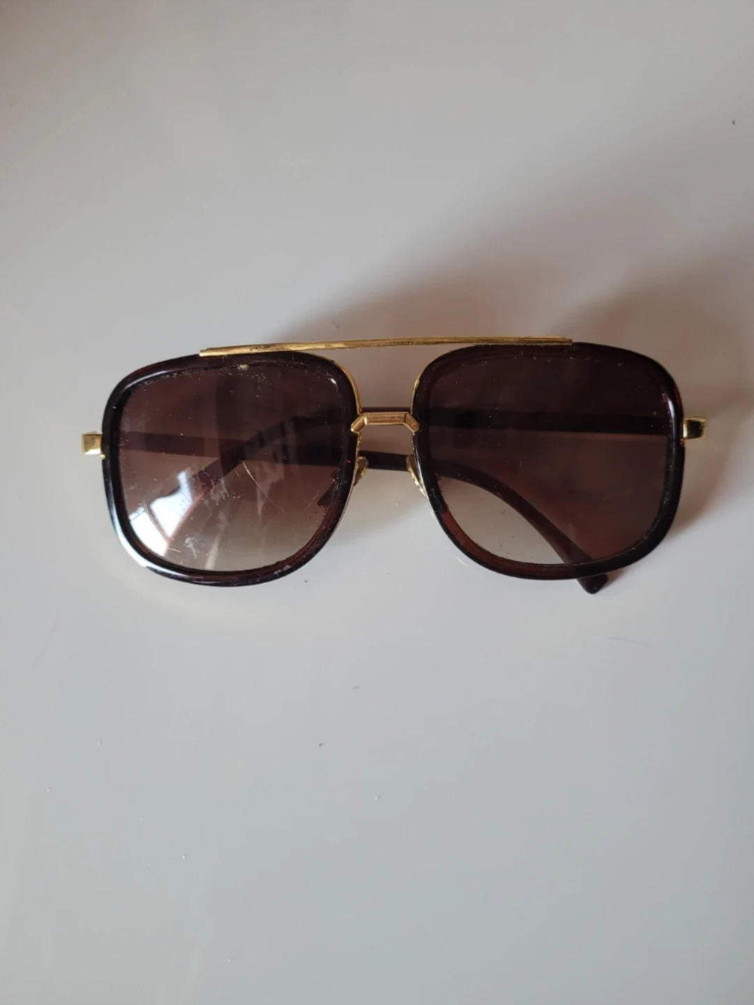 Brown Square Sunglasses - photo 2