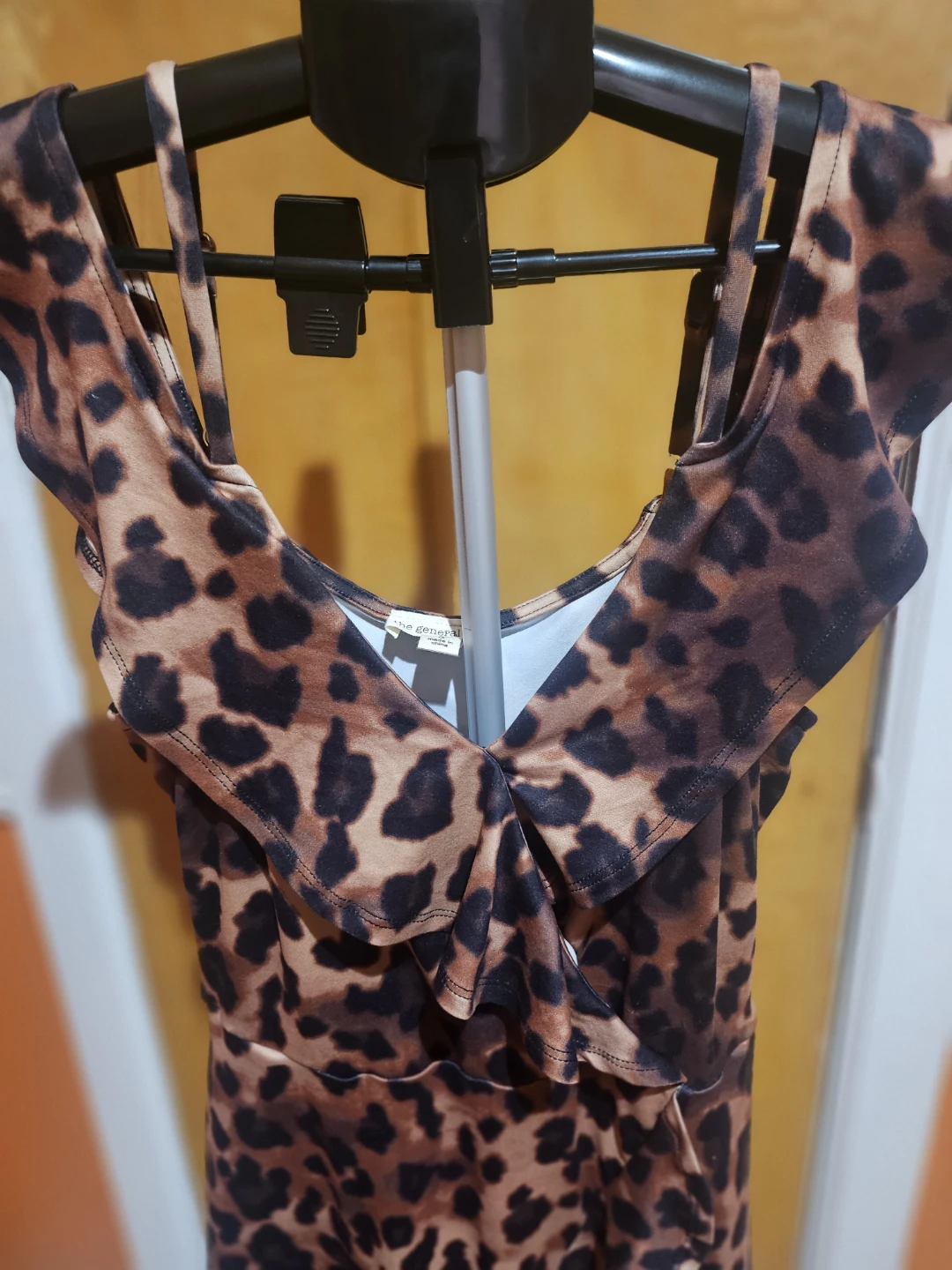 The General Good Leopard Print Mini Dress - photo 2