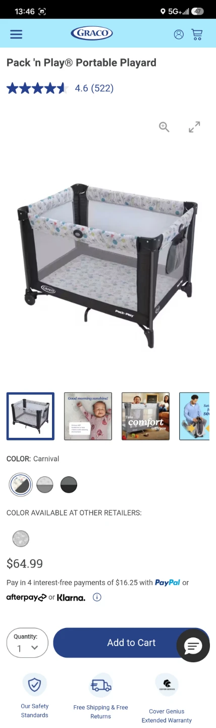 Graco Pack 'n Play Portable Playard - photo 3