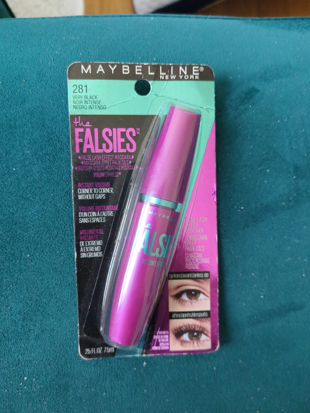 Maybelline The Falsies Mascara, Very Black UNOPENED