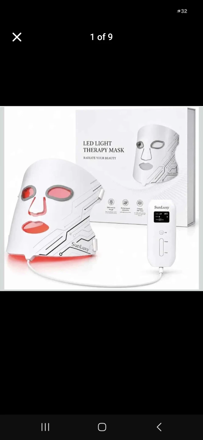 SunLuxy LED Light Therapy Mask