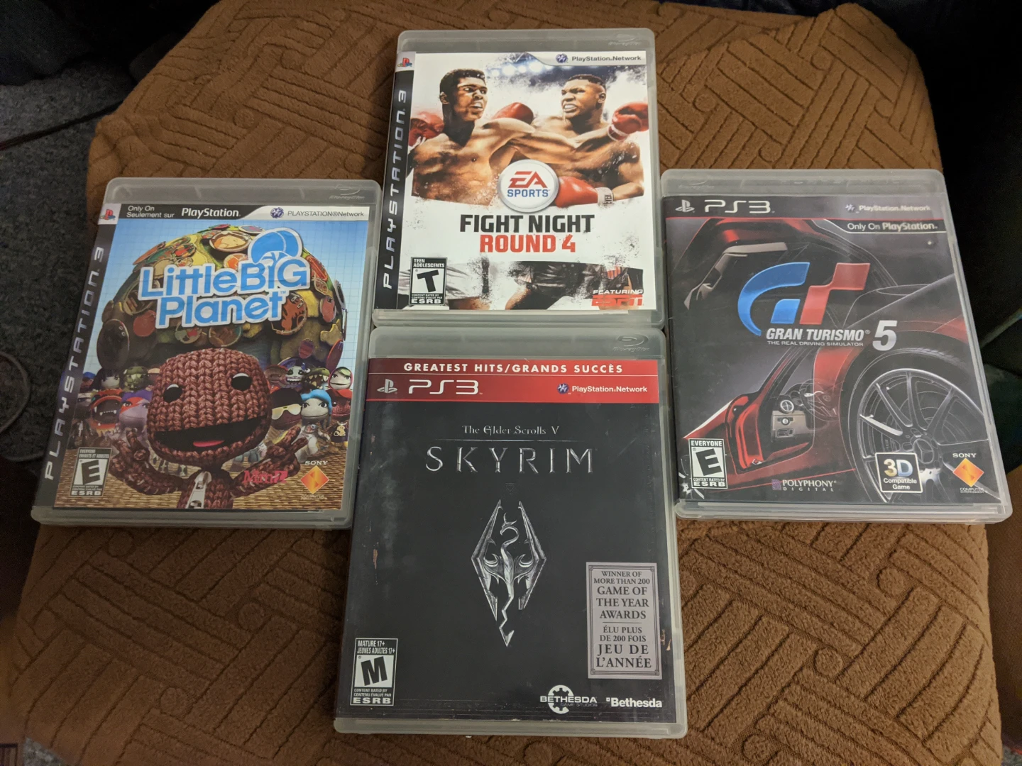 4 PS3 Games Lot CIB
