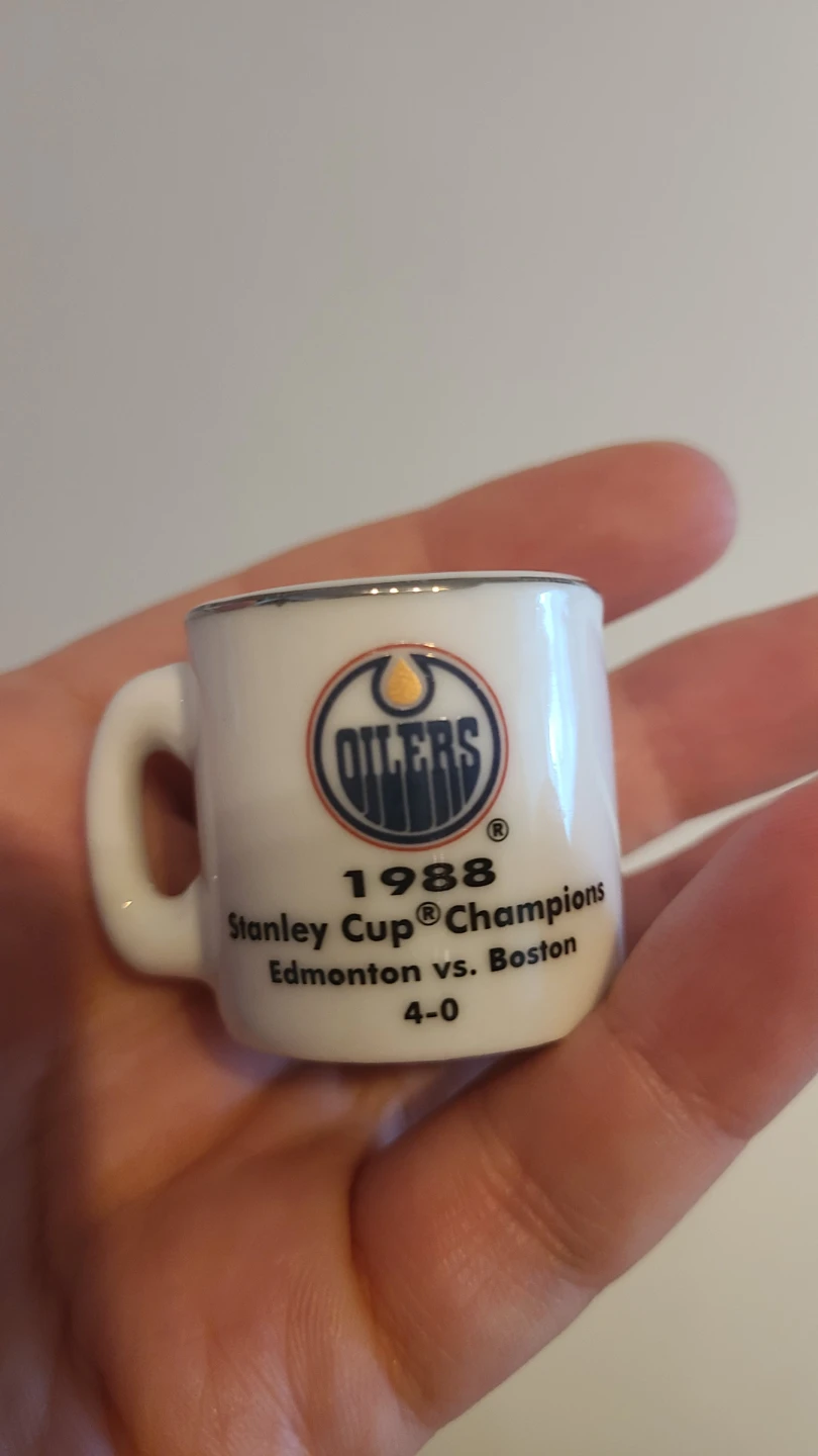 Oilers 1988 Stanley Cup Champions Mini Mug