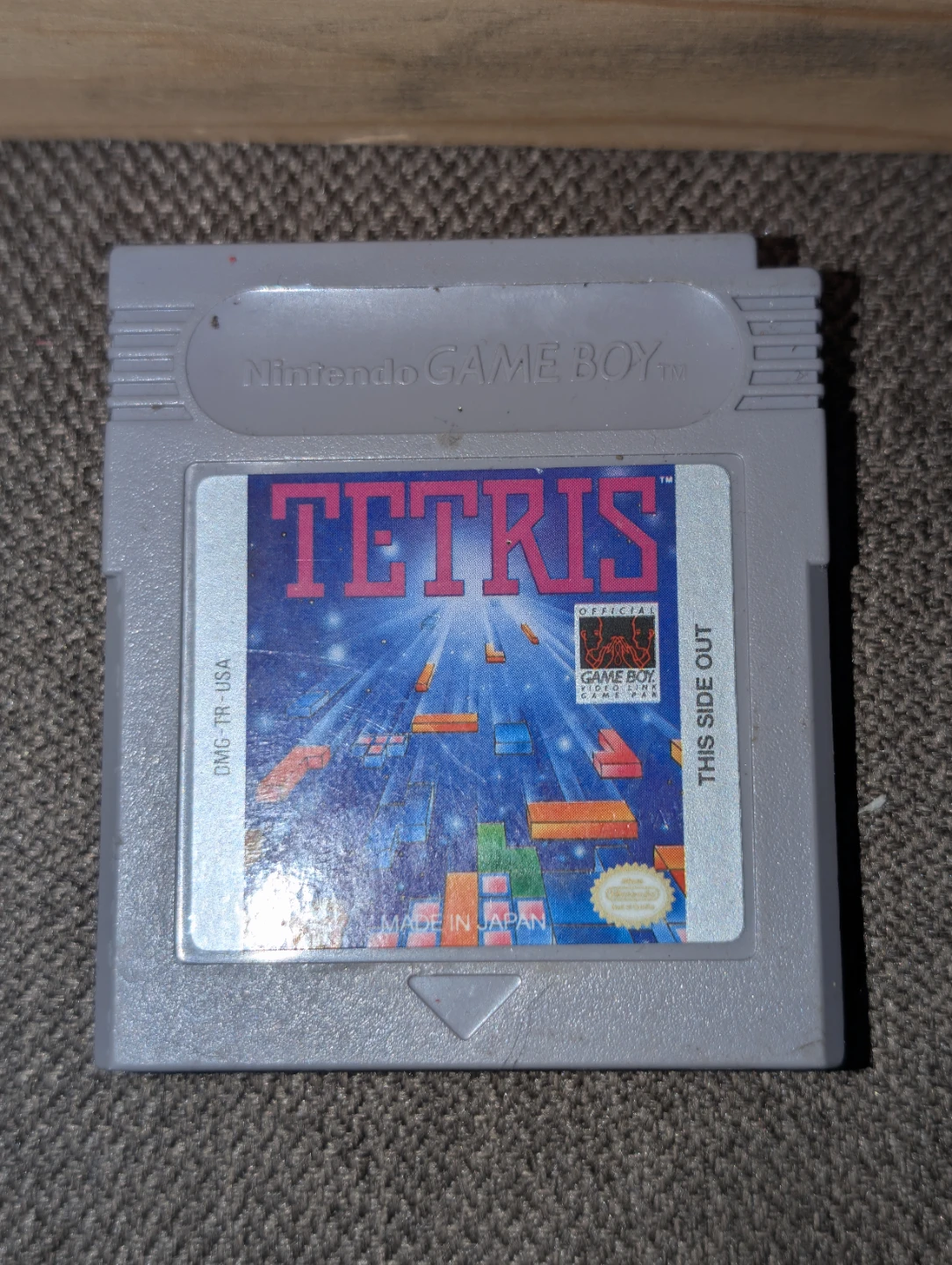 Nintendo Game Boy Tetris Game Cartridge